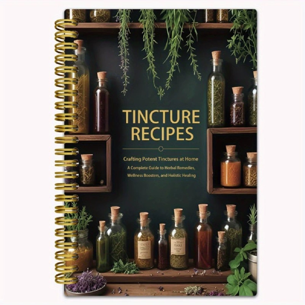 Herbal Wellness Recipes - Рецепты с пузырьками Книга Изготовление мощных