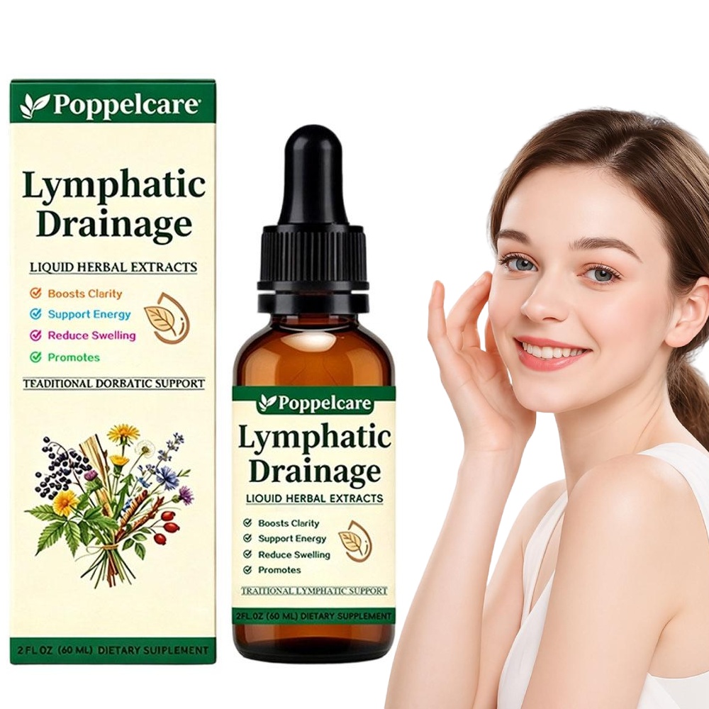 Herbal Wellness Formula - Poppelcare Травяные капли для лимфатического ухода