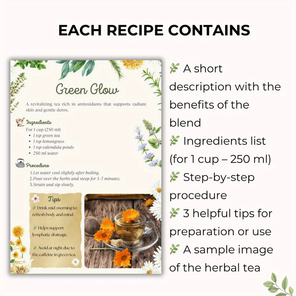 Книга рецептов травяных чаев – – обзор и цена Herbal Wellness Recipes