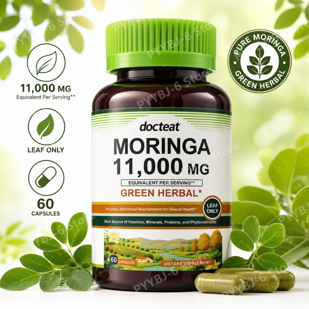 Моринга 11000 мг, зеленая трав – обзор и цена Green Herbal Wellness