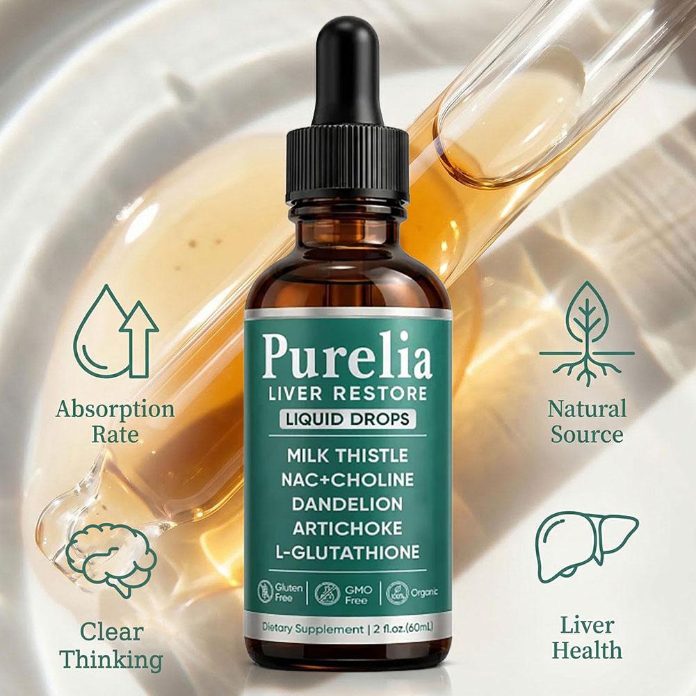Purelia Liver Restore Liquid D – обзор и цена Herbal Wellness Formula