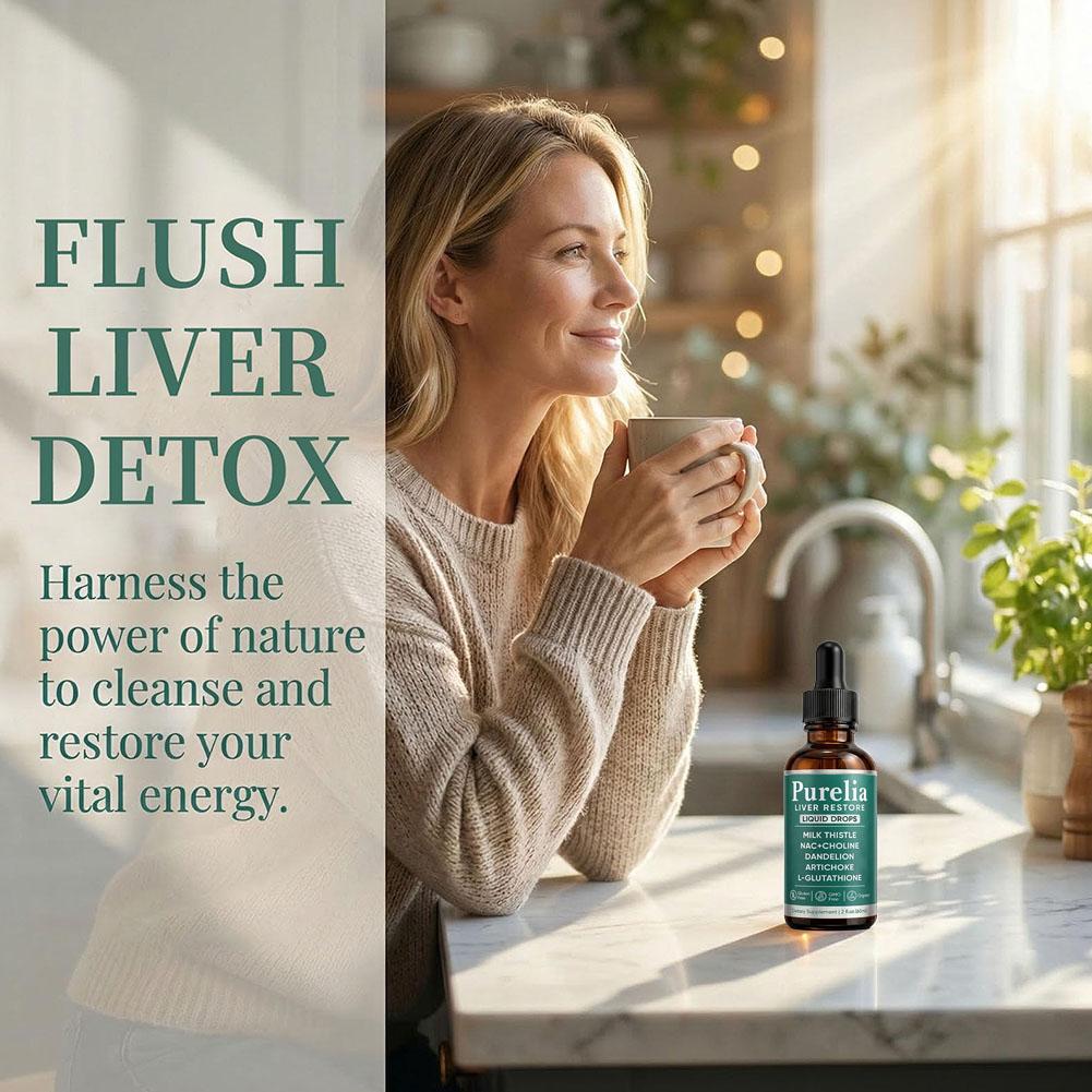 Purelia Liver Restore Liquid D – обзор и цена Herbal Wellness Formula