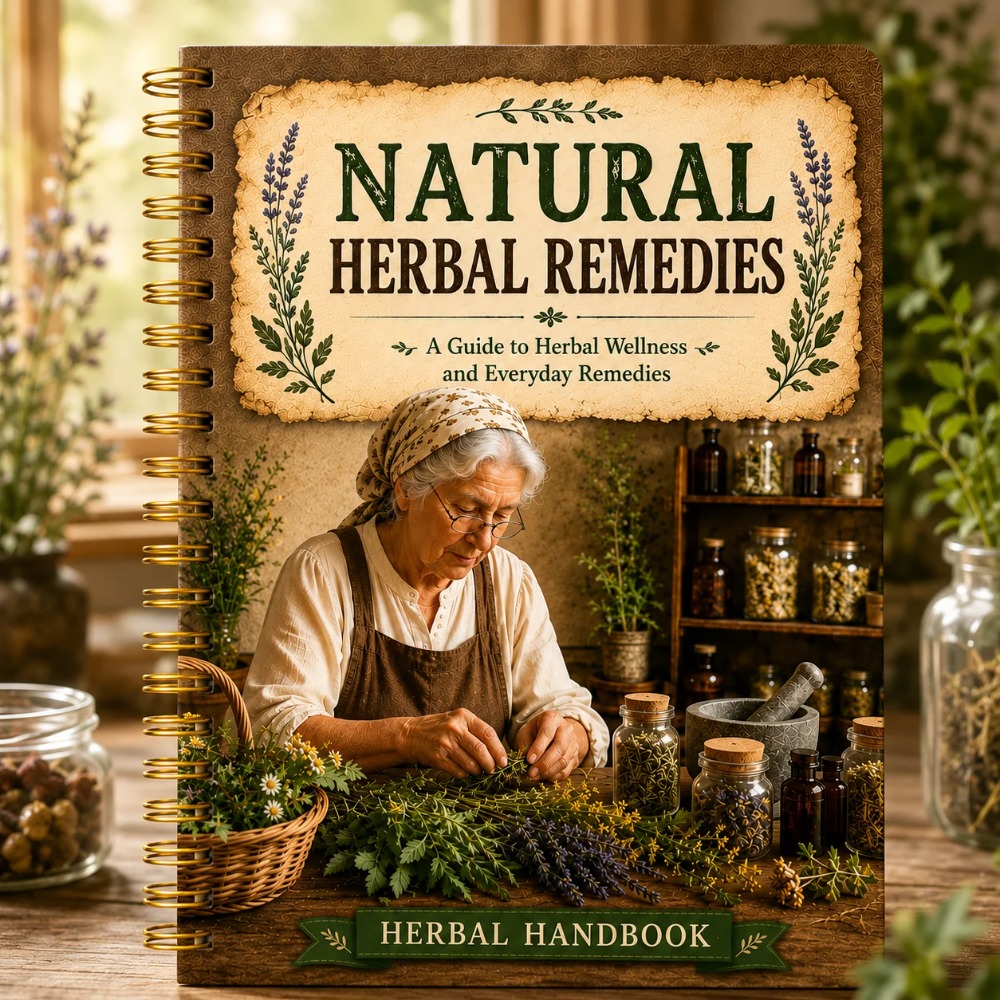 Блокнот формата А5 в винтажном – обзор и цена Herbal Wellness Recipes
