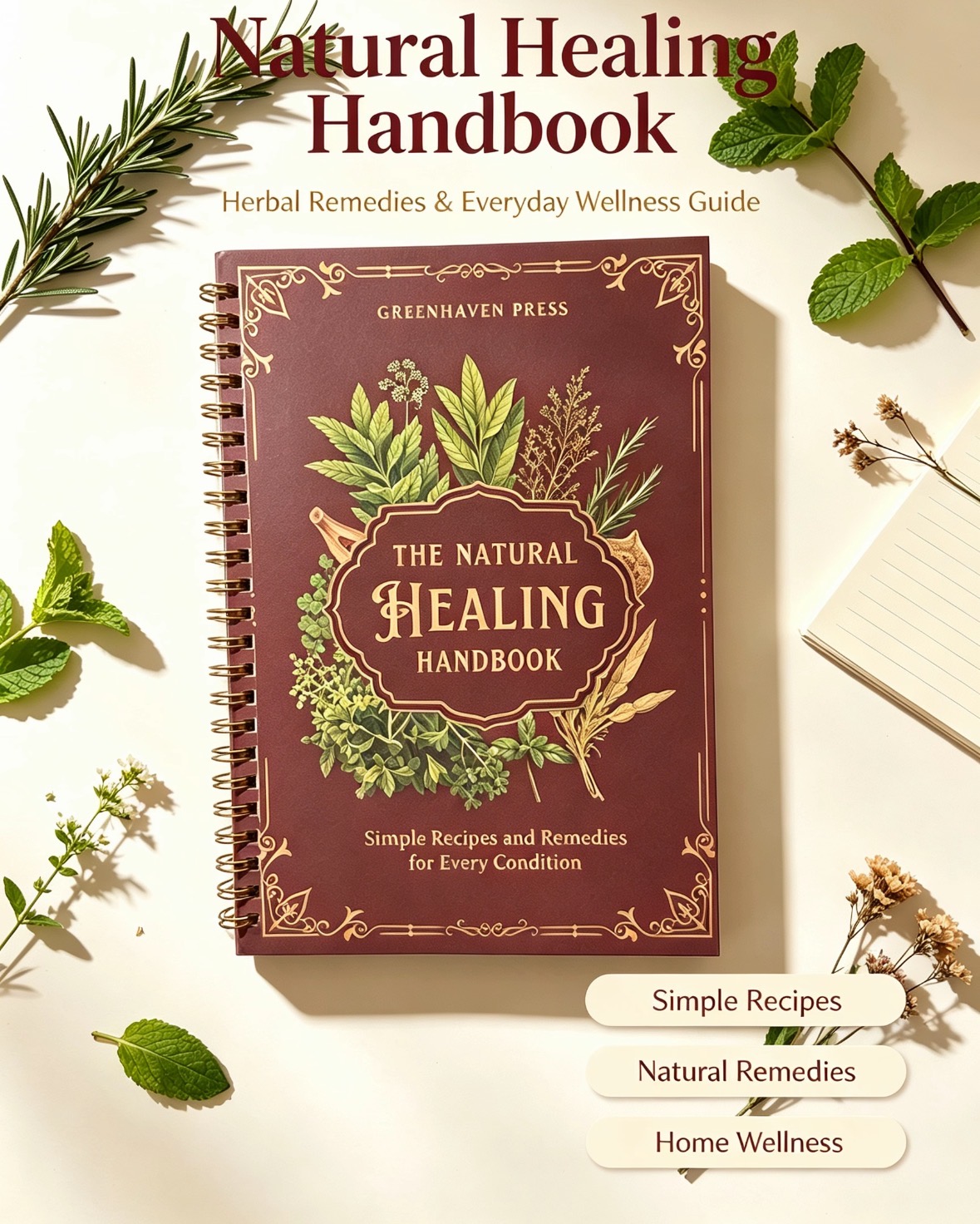 Руководство по естественному з – обзор и цена Herbal Wellness Recipes