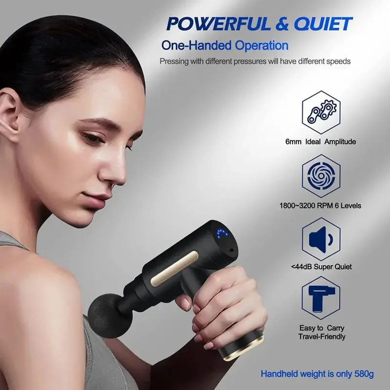 Портативный фасционный пистоле – обзор и цена Health Wellness